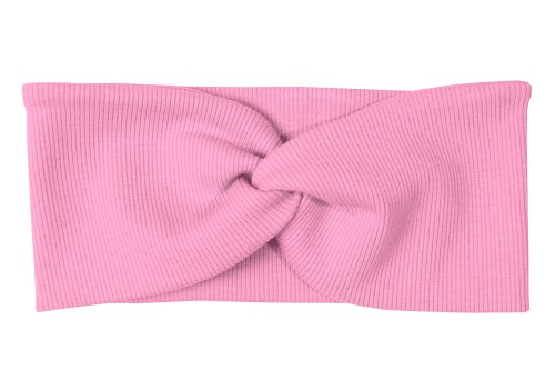 Light pink opaska przeplatana