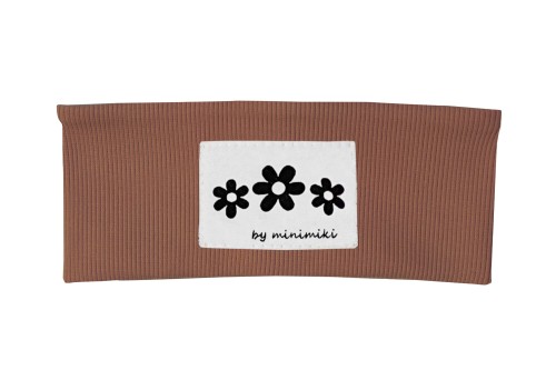 Opaska dziecieca prazkowanana Minimiki arizona kwiatki