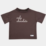 Koszulka oversize Only chocolate brązowa