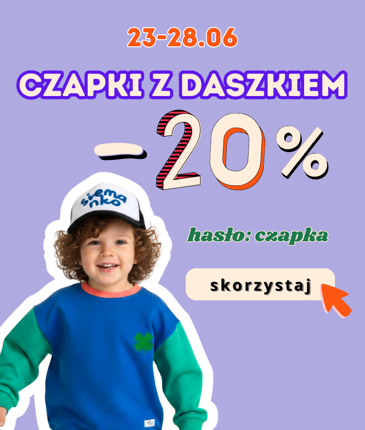Czapki z daszkiem rabat mobile